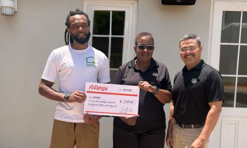 FoodHub gets behind the cause with donation to Home